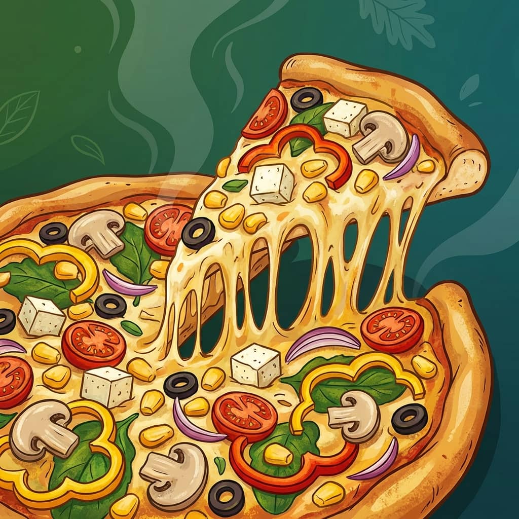 Fresh Cheesy Loaded Pizzas